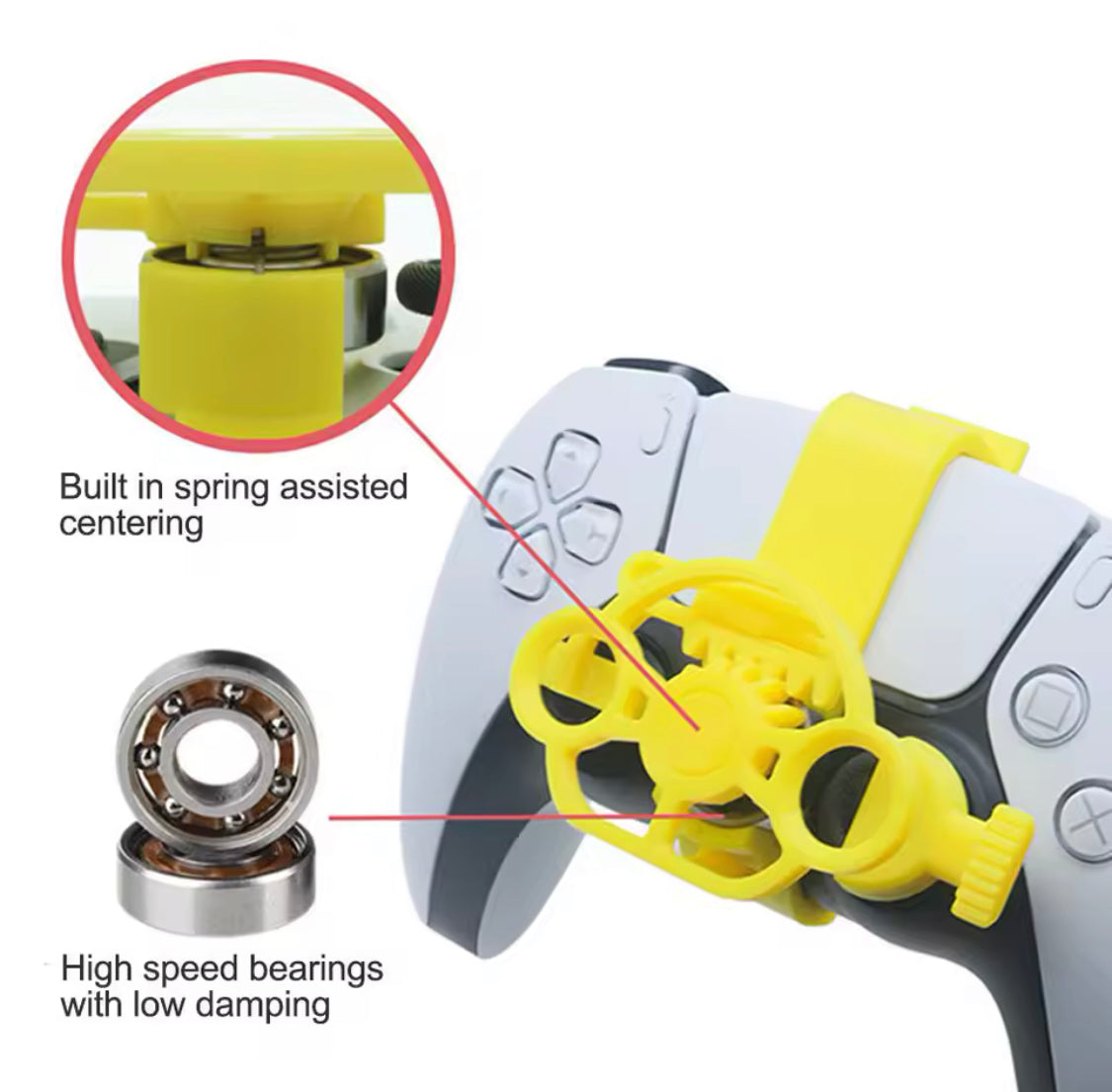 MINI STEERING WHEEL FOR CONTROLLER