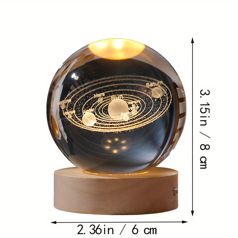 3D CRYSTAL BALL LAMP