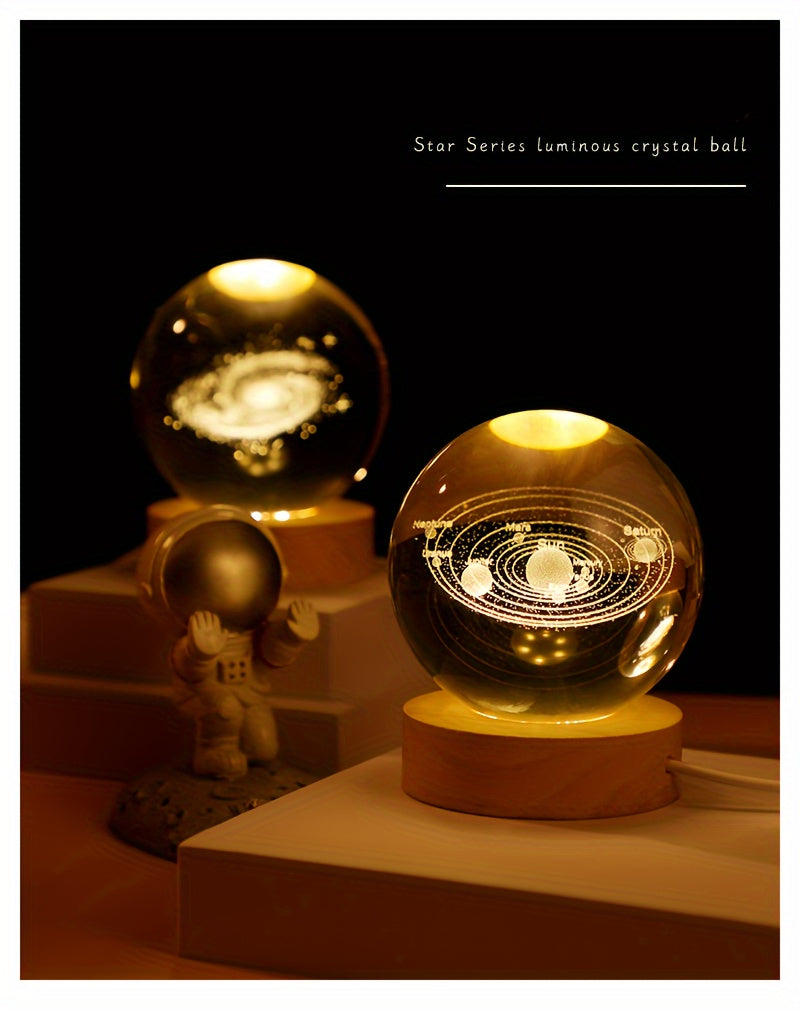 3D CRYSTAL BALL LAMP