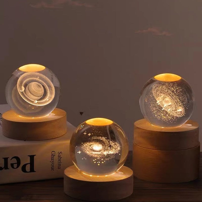 3D CRYSTAL BALL LAMP